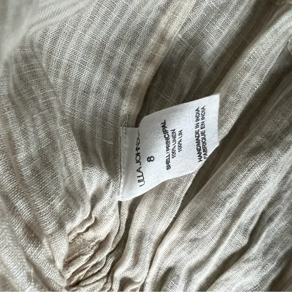 ULLA JOHNSON PALOMA TOP - SAND SZ 8 285$ - Picture 9 of 10